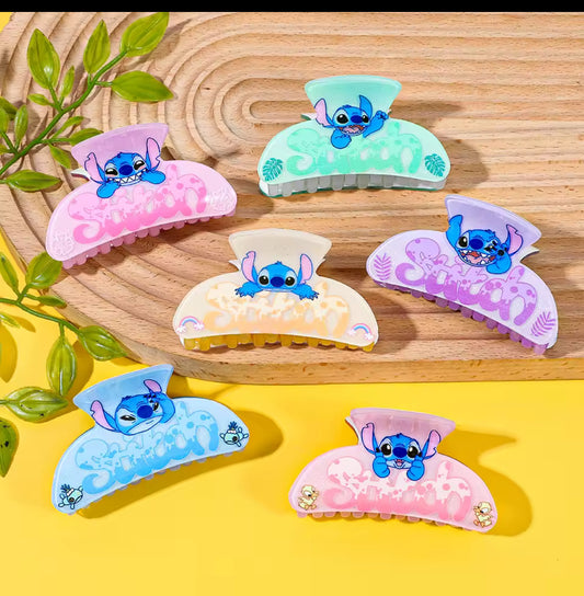 6pcs Alien Hair Clips