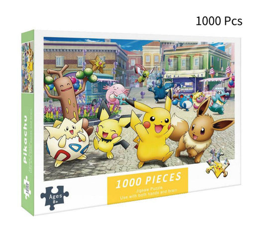 1000 Piece Puzzle Toy One Piece Naruto Stress Relief For Adults Challenging