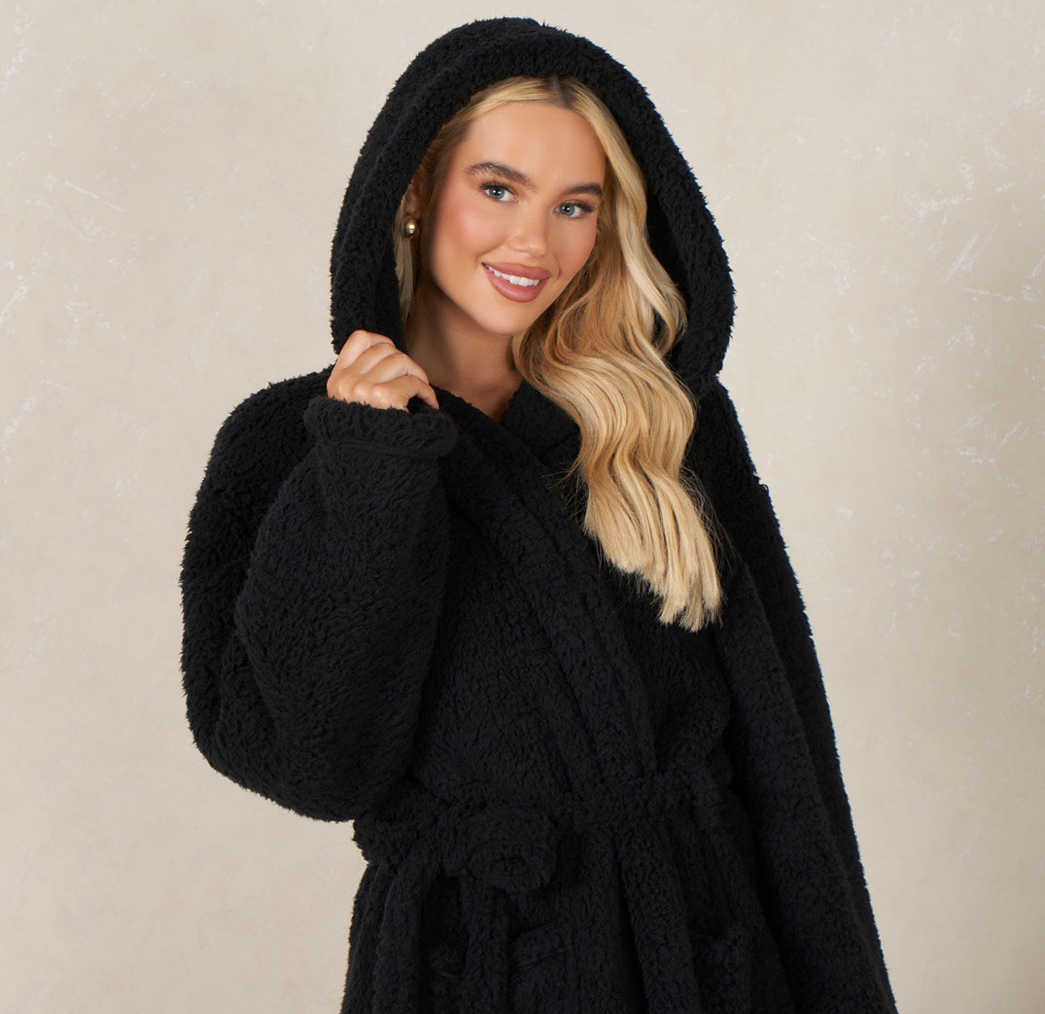 Teddy Fleece Dressing Gown