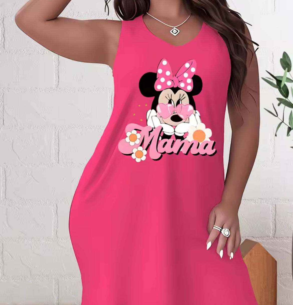 Plus Size Women’s Mouse Dress