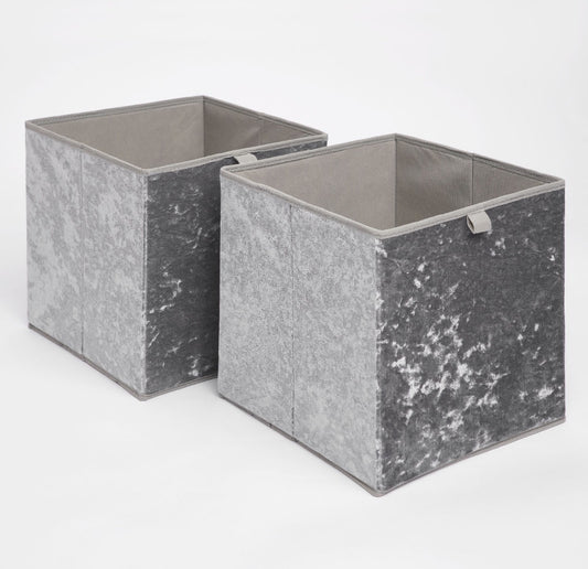 Pack Of 2 Storage Boxes