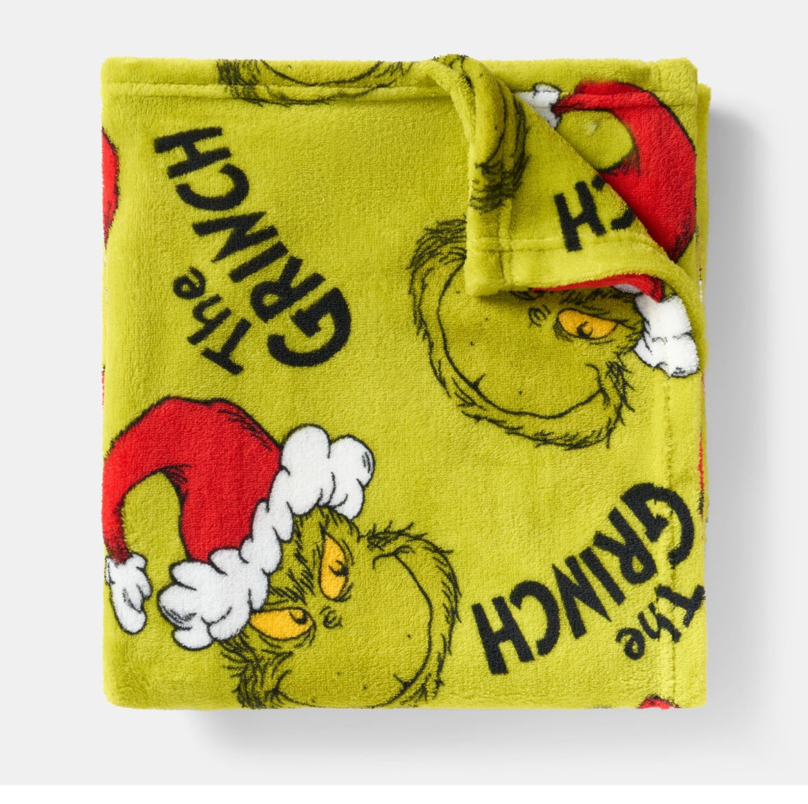 Grinch Throw