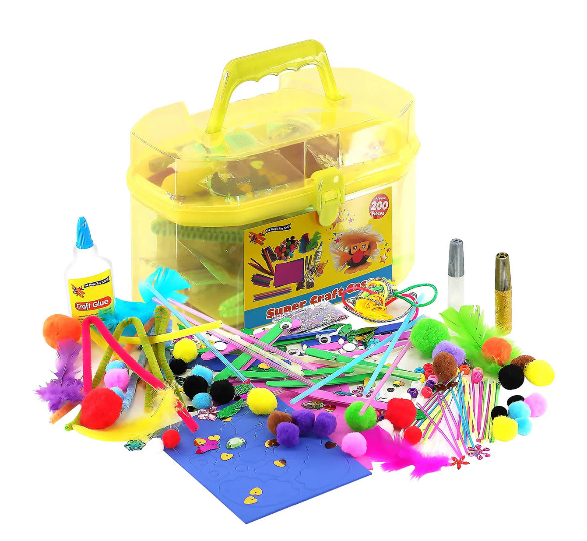 Kids Super Craft Carry Case