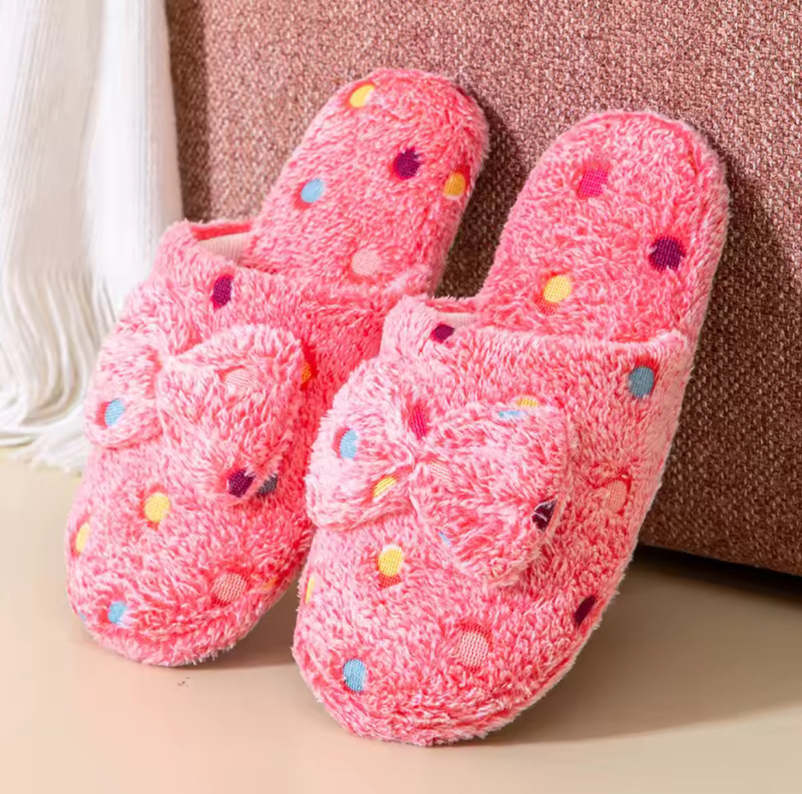 Women’s Bow Slippers