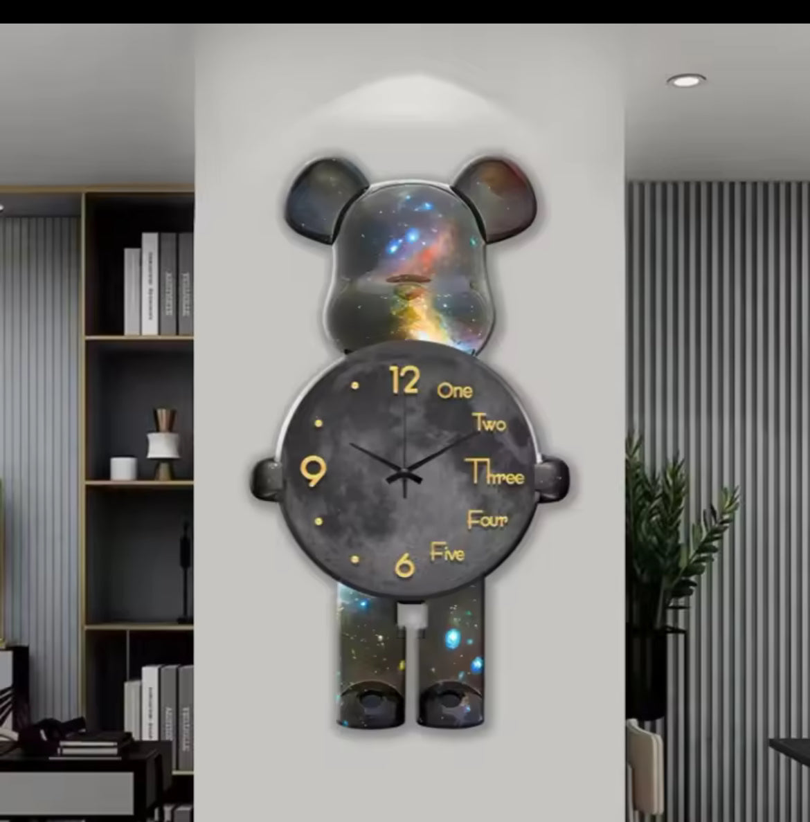 Bear Wall Clock