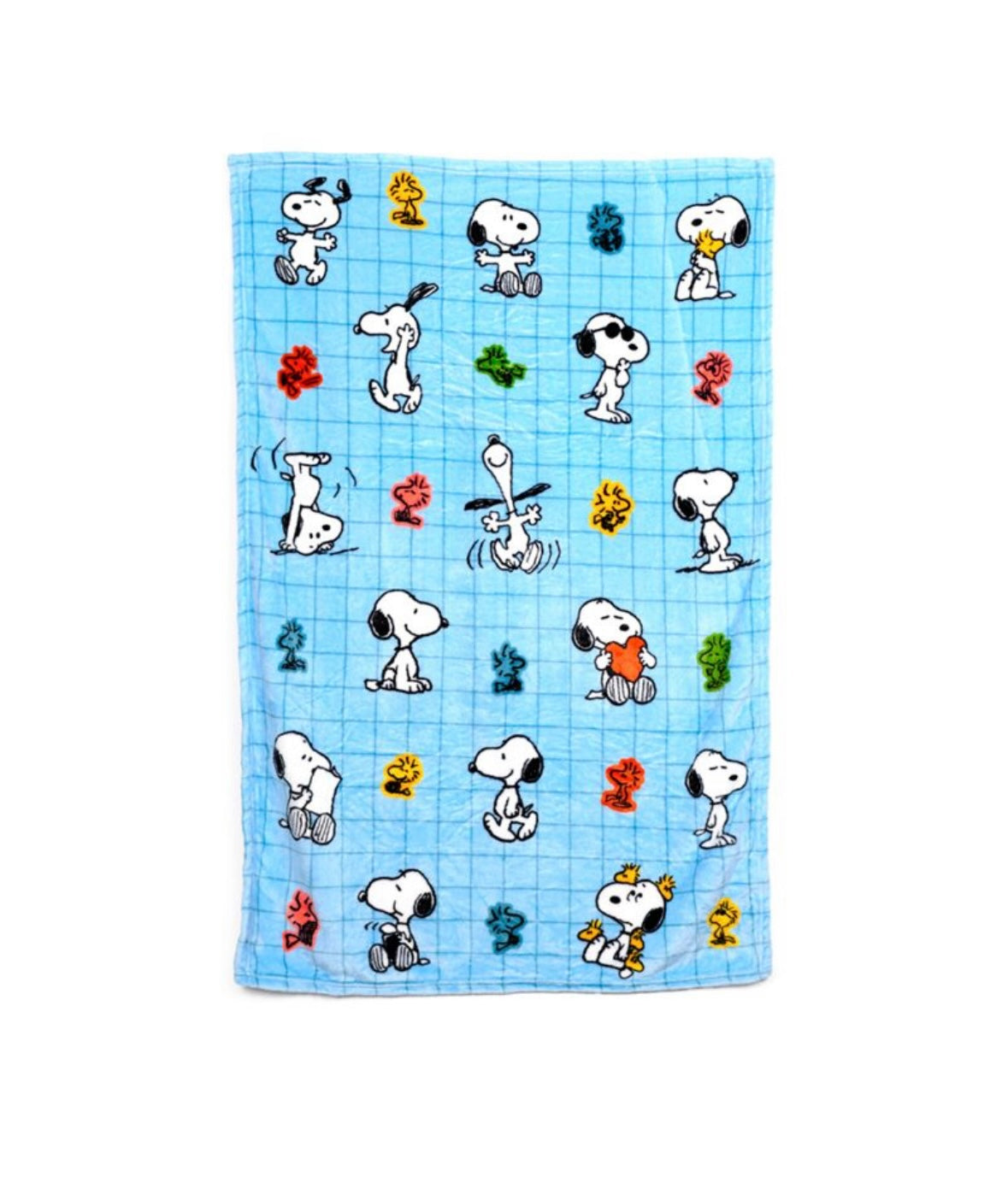 2-in-1 Blankeazzz Plush Toy & Travel Blanket - Peanuts Snoopy & Woodstock