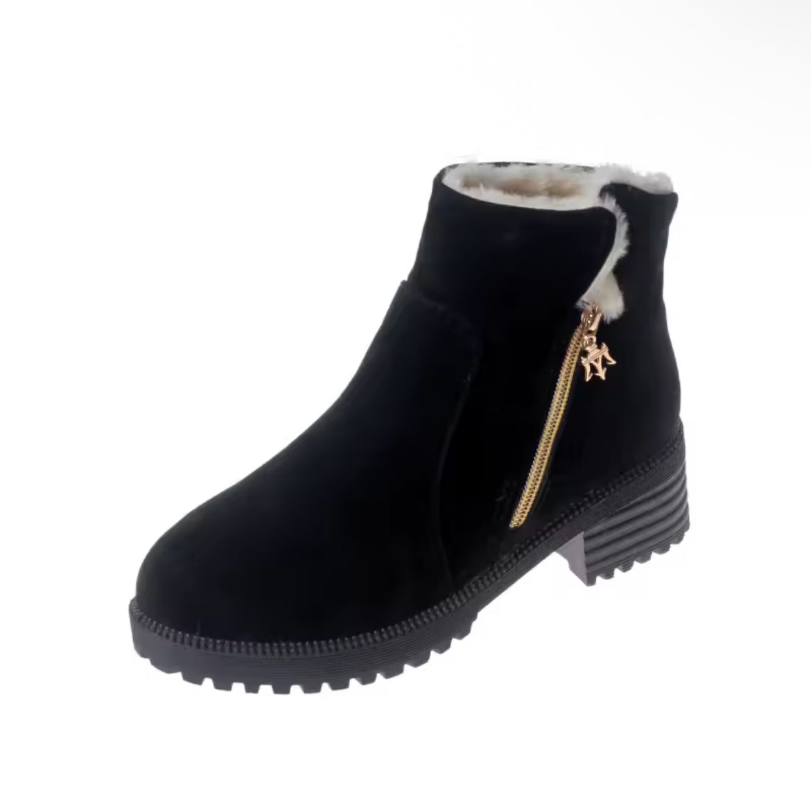 Women’s Fluffy Heel Boot