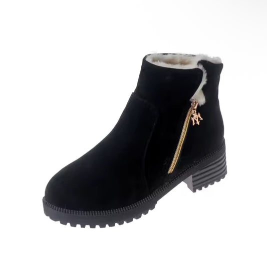 Women’s Fluffy Heel Boot