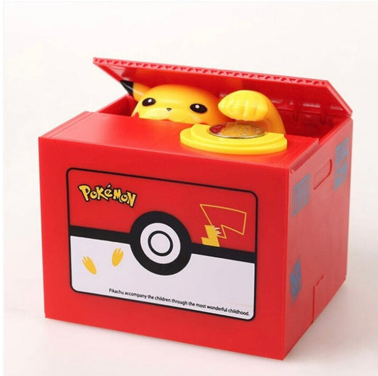 Electronic Pokémon-style Pikachu Money Box With Music