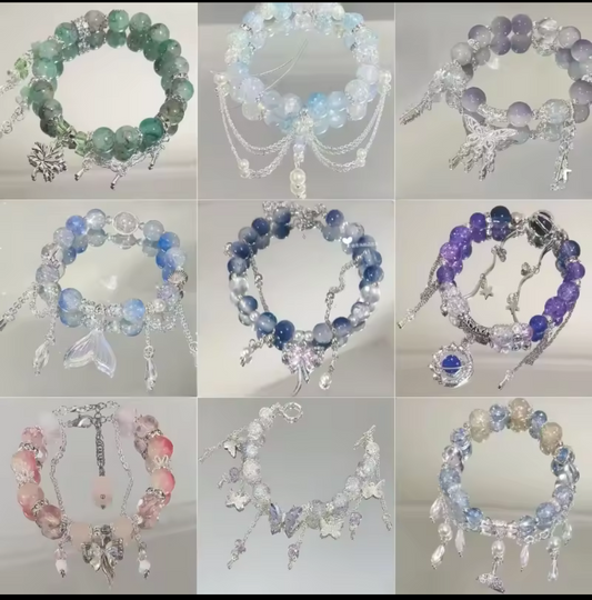 Girlfriend Bead Tassel Bracelet