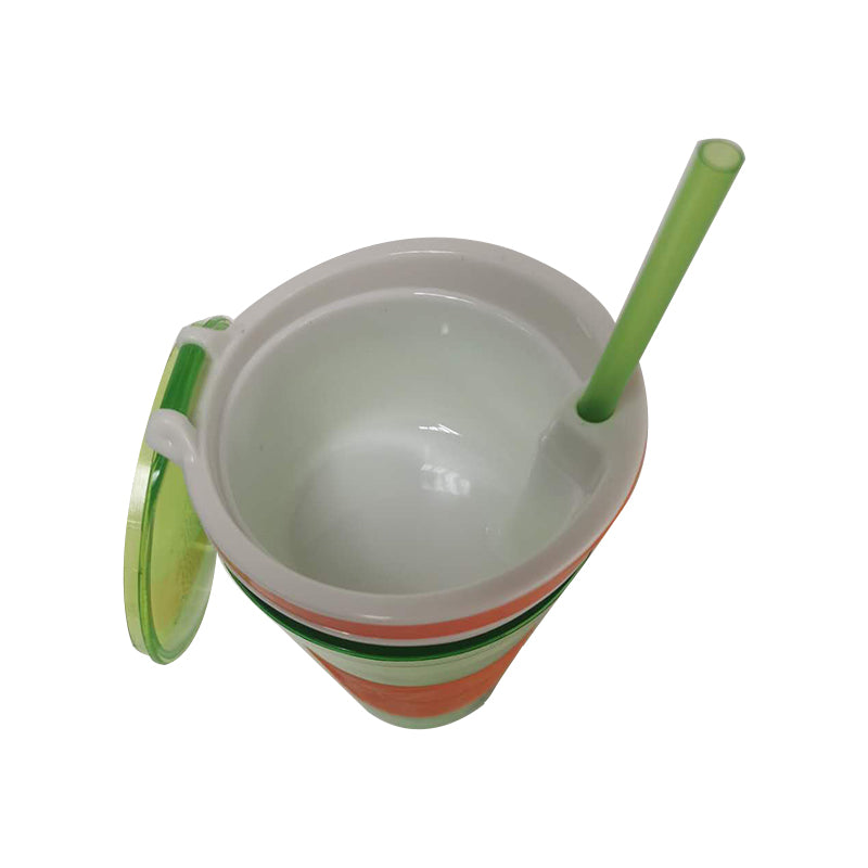 2-in-1 Plastic Travel Snack & Drink Cup
